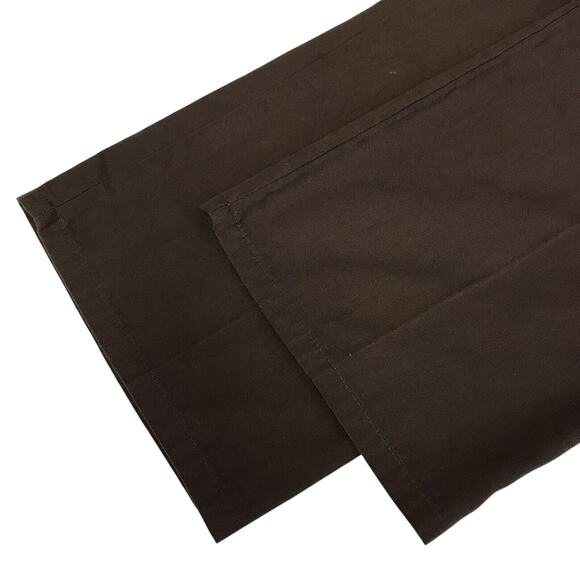 Cherokee Pants Womens XS Scrub Brown Elastic Waist Pockets - Picture 5 of 8